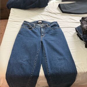 Ava & Viv Women's Straight Leg Blue Jeans